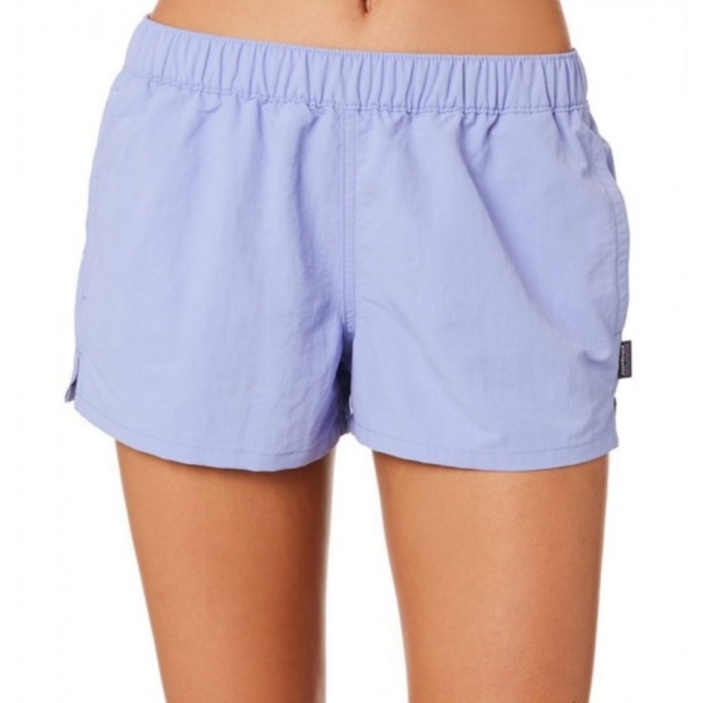 Patagonia Women's Barely Baggies Shorts-Light Violet Blue
